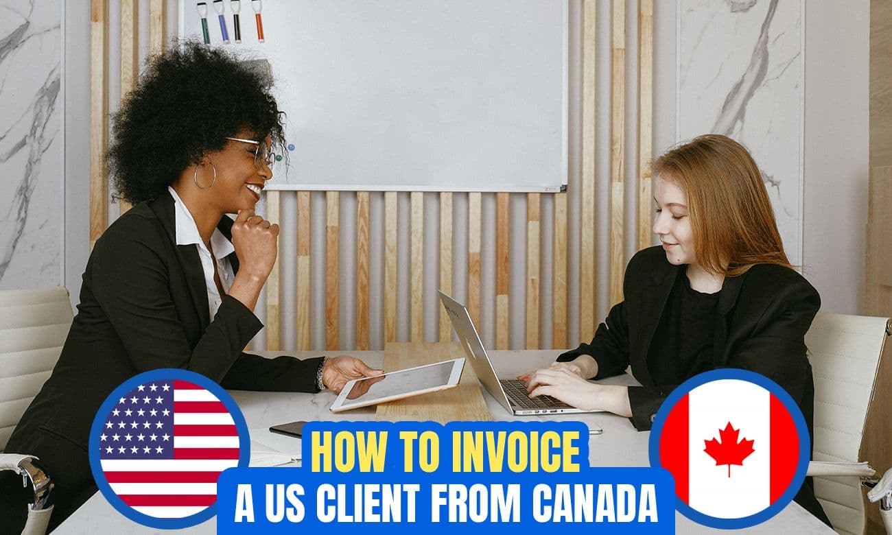 Cover image for article on How to Invoice a US Client from Canada