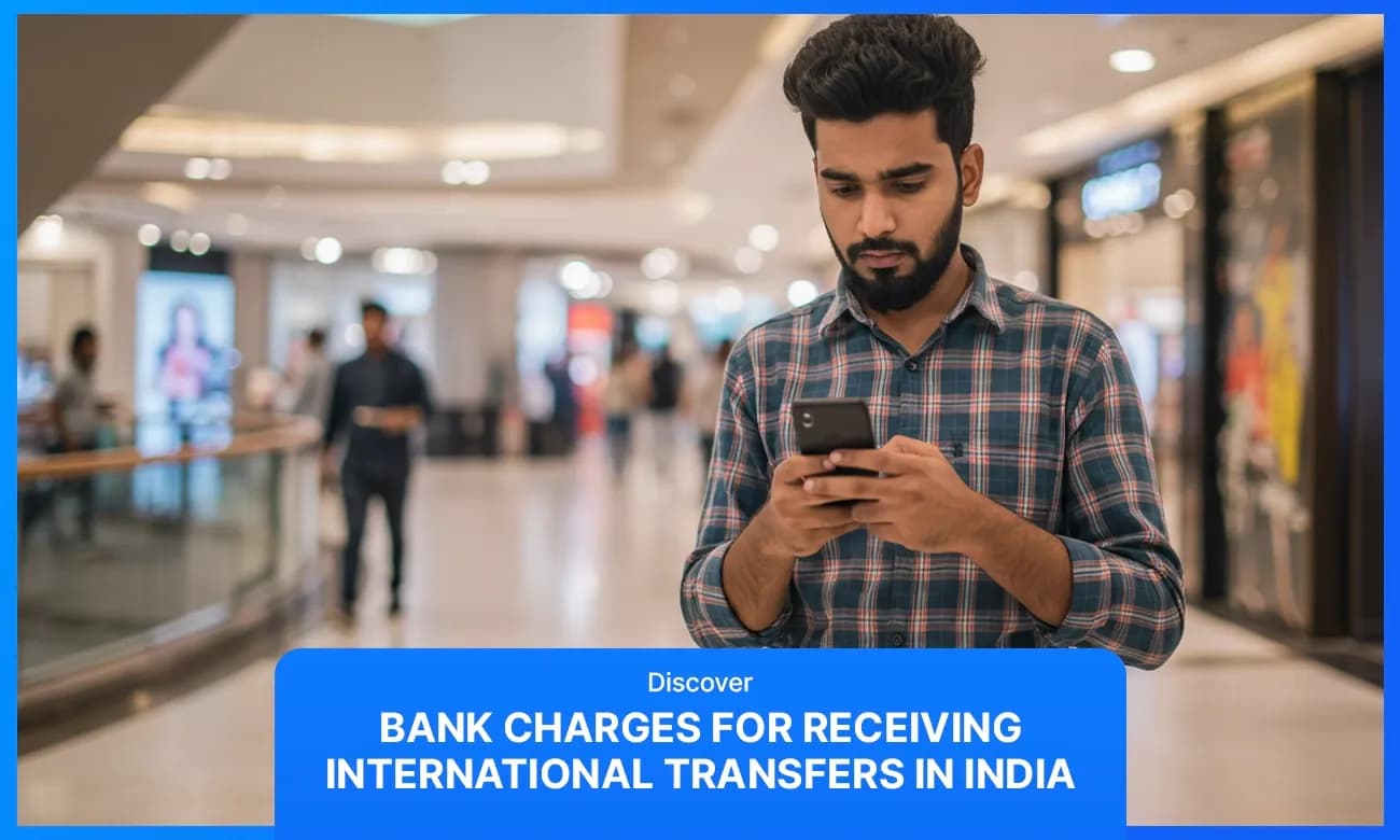 Cover image for article Bank Charges For Receiving International Transfers In India