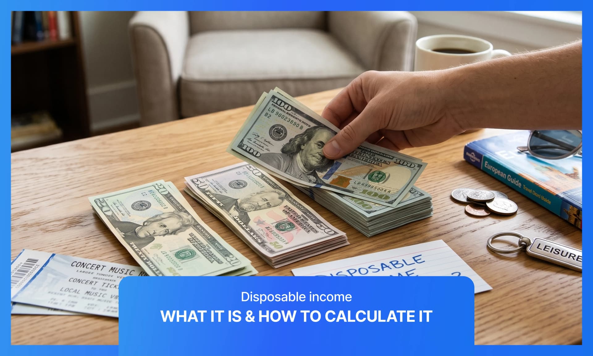 Cover image for article on Disposable Income Explained