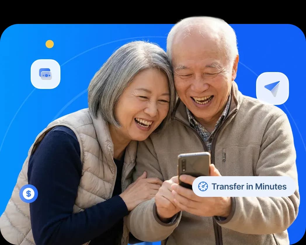 Elderly couple using smartphone to send money to south korea 582148e452.