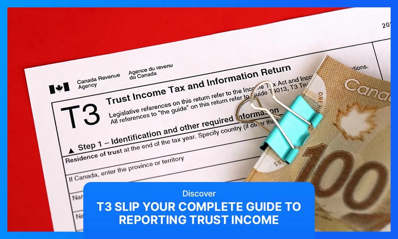 T3 Slip : How to File It With The CRA