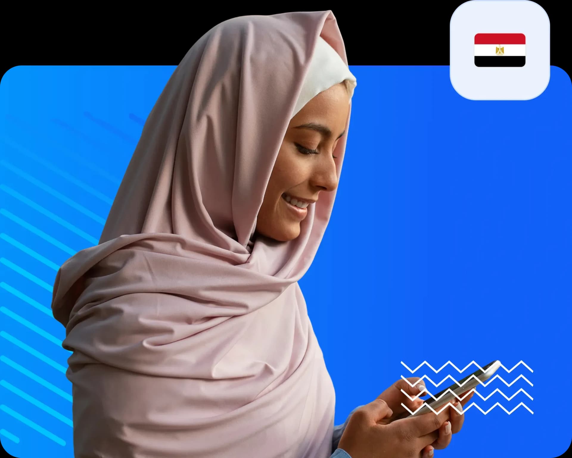Women using phone to send money to eygpt 2eb28cdaed.