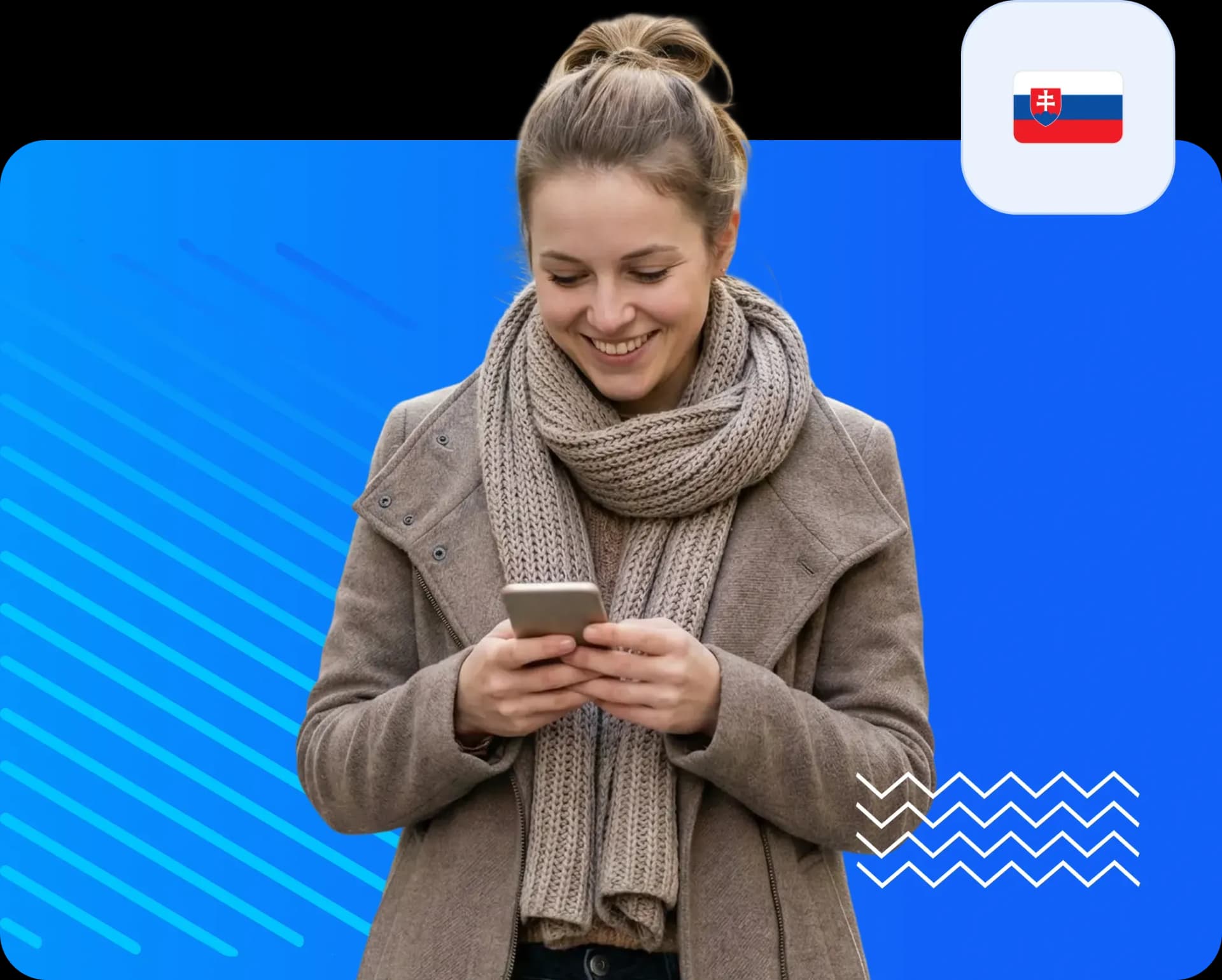 Women using smartphone to send money to slovakia 6ebbb99c6e.