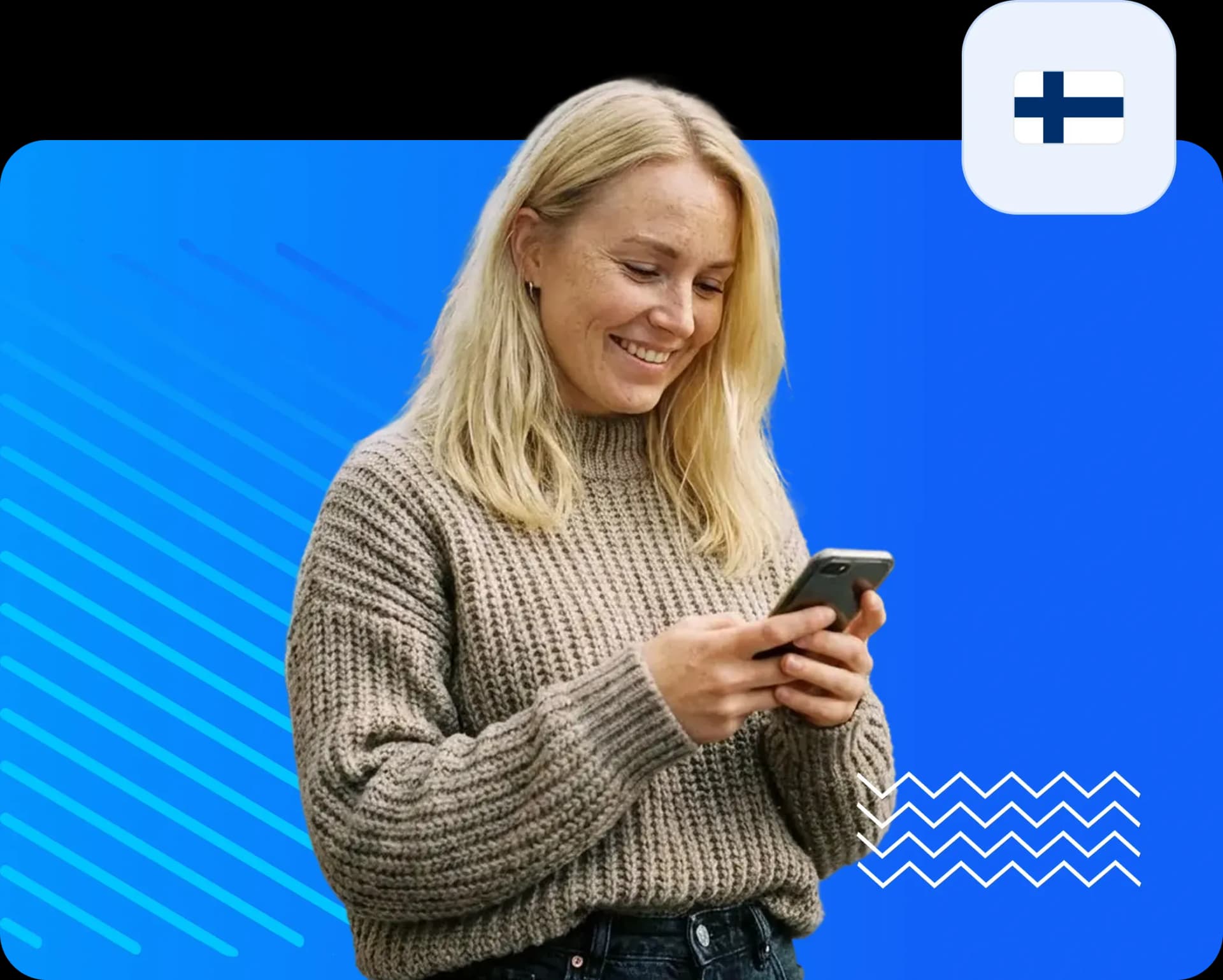 Women using smartphone to send money to finland bbf1aeba2f.