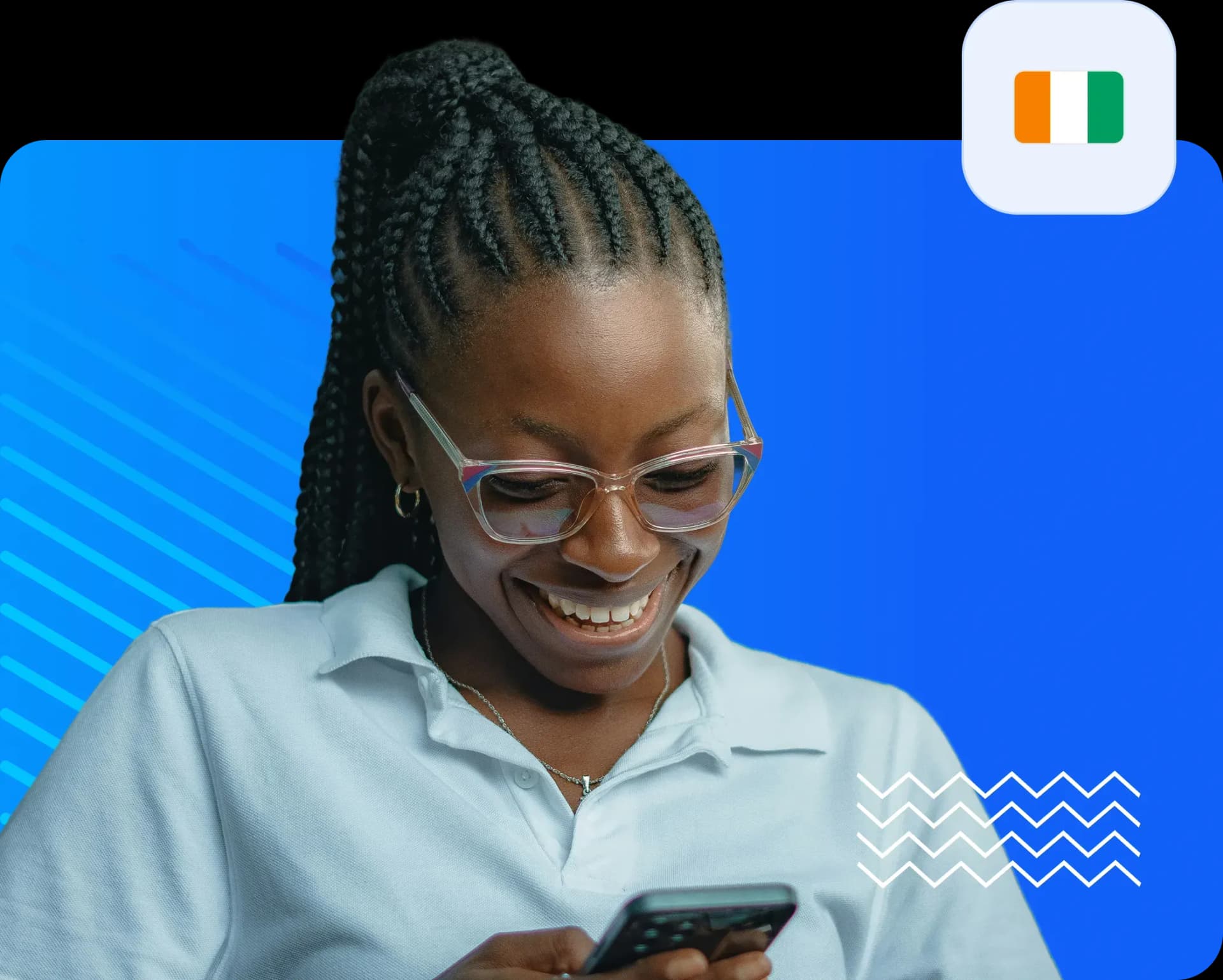Women using smartphone to send money to ivory coast a14bea43f2.