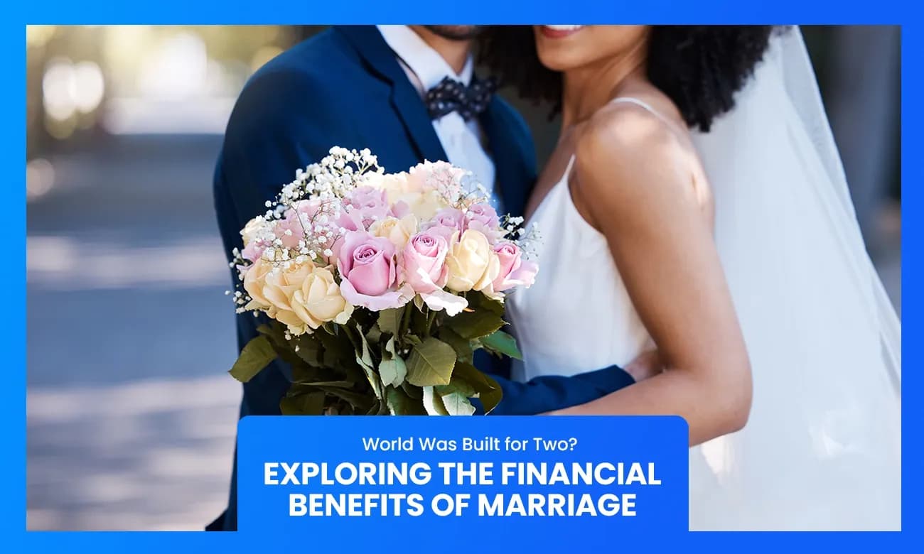 Cover image for article on financial benefits of marriage