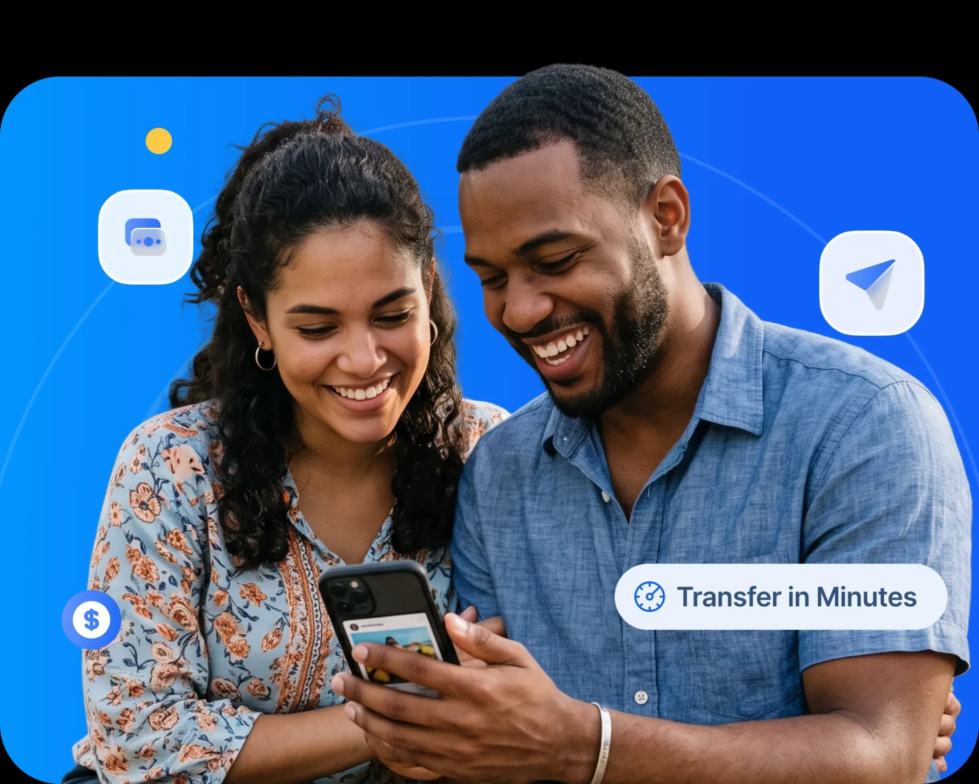 Couples using smartphone to send money to panama aaf427a10c.