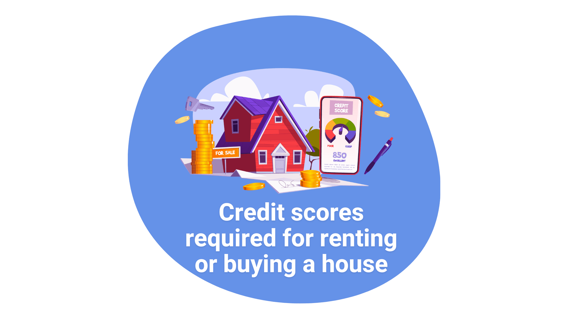 Cover image for article on Credit Score Requirement for Buying or Renting a House in Canada