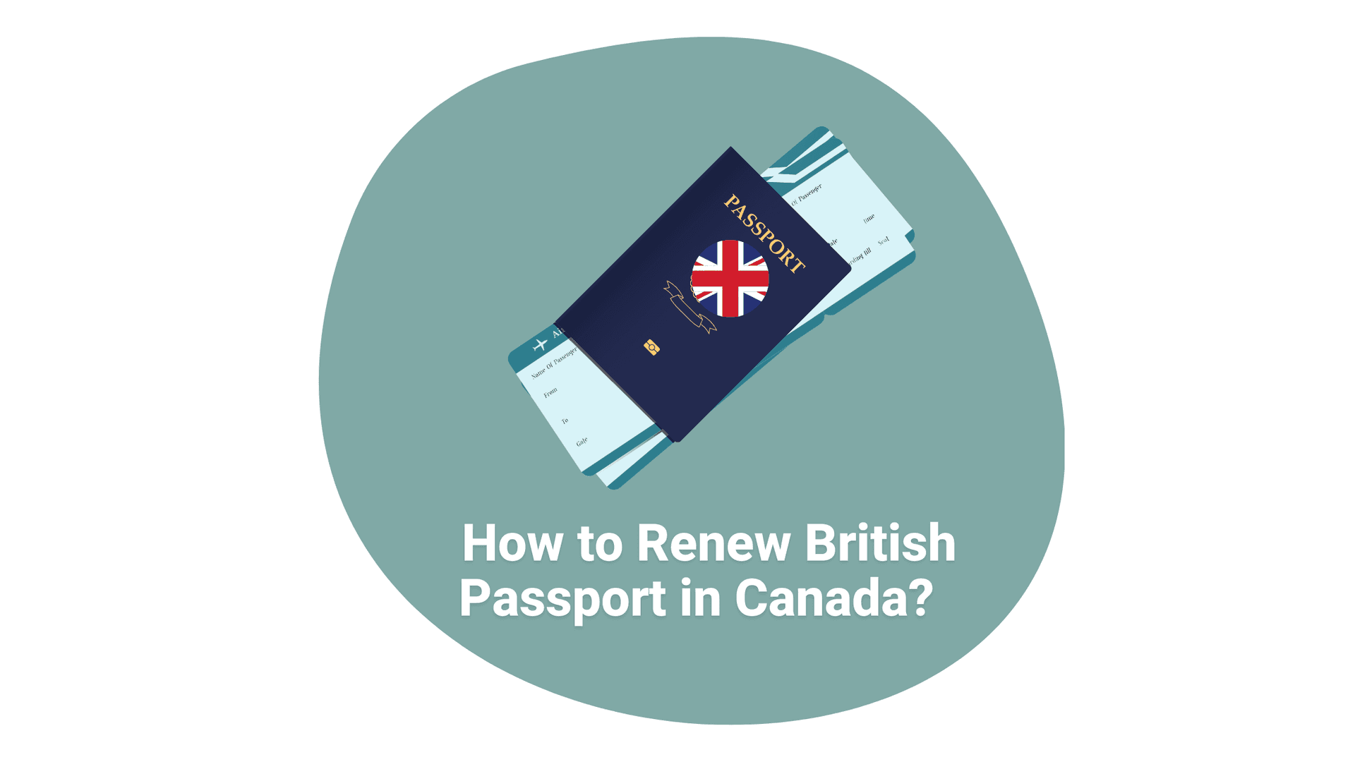 Cover image for article on How to Renew British Passport in Canada?
