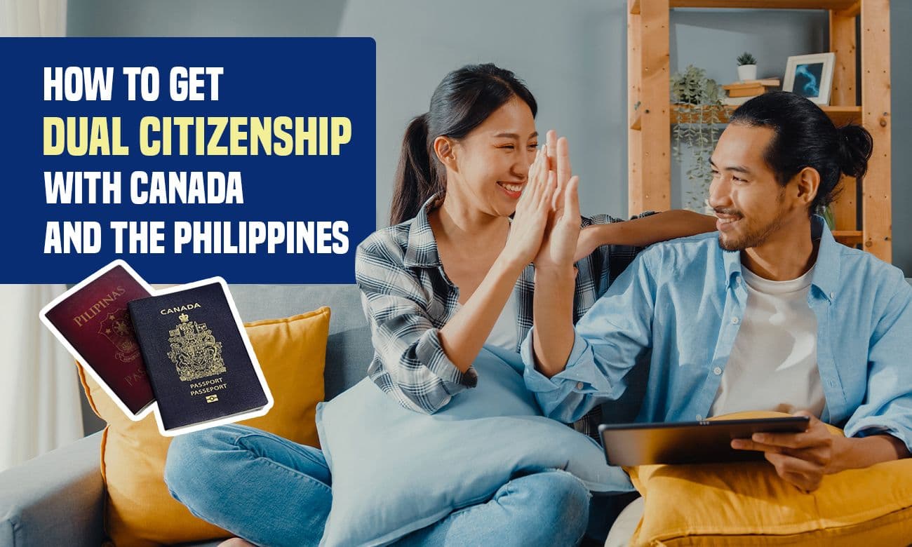 Cover image for article on how to get dual citizenship with canada and the philippines