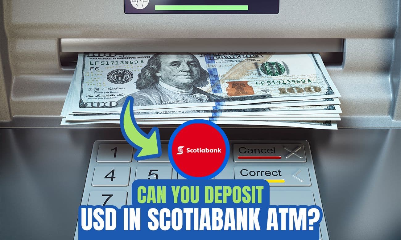 Cover image for article on Can I Deposit USD in Scotiabank ATM?