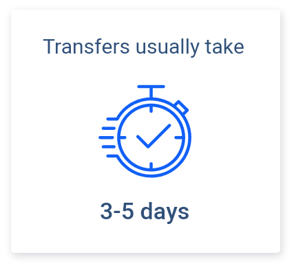 transfer time